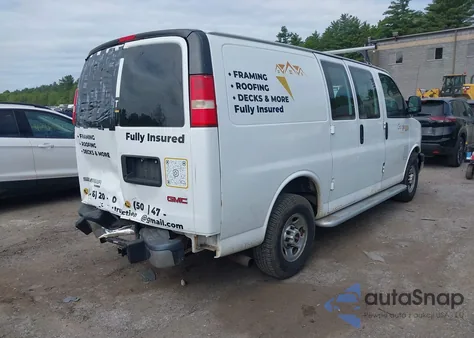 2014 GMC Savana 2500 Work Van from USA, damaged, VIN 1GTW7FCA2E1904673